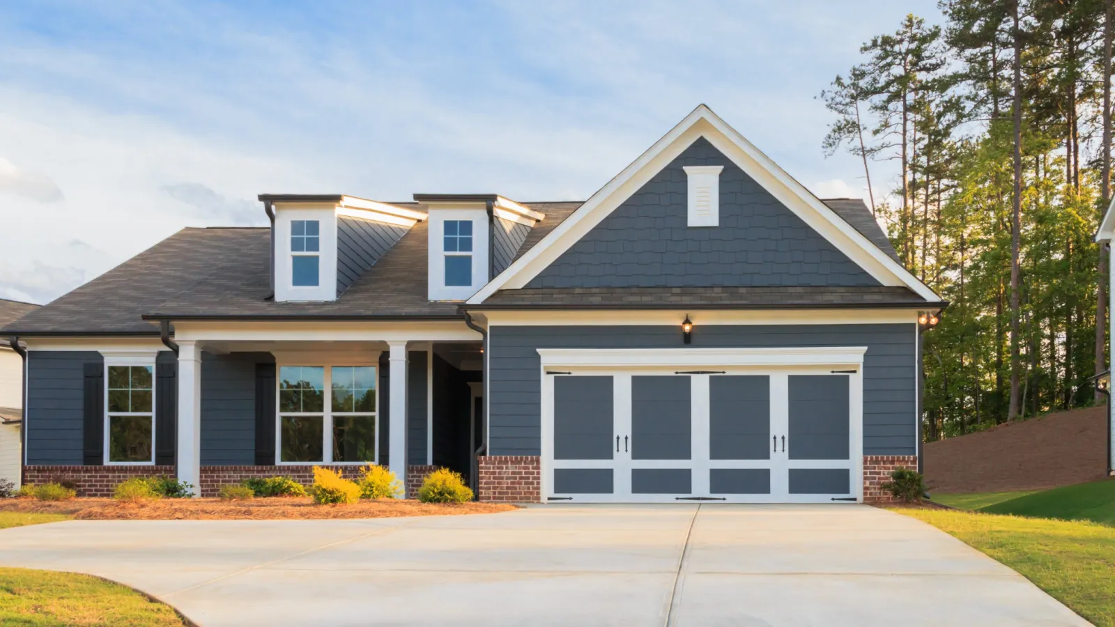 a house with a driveway