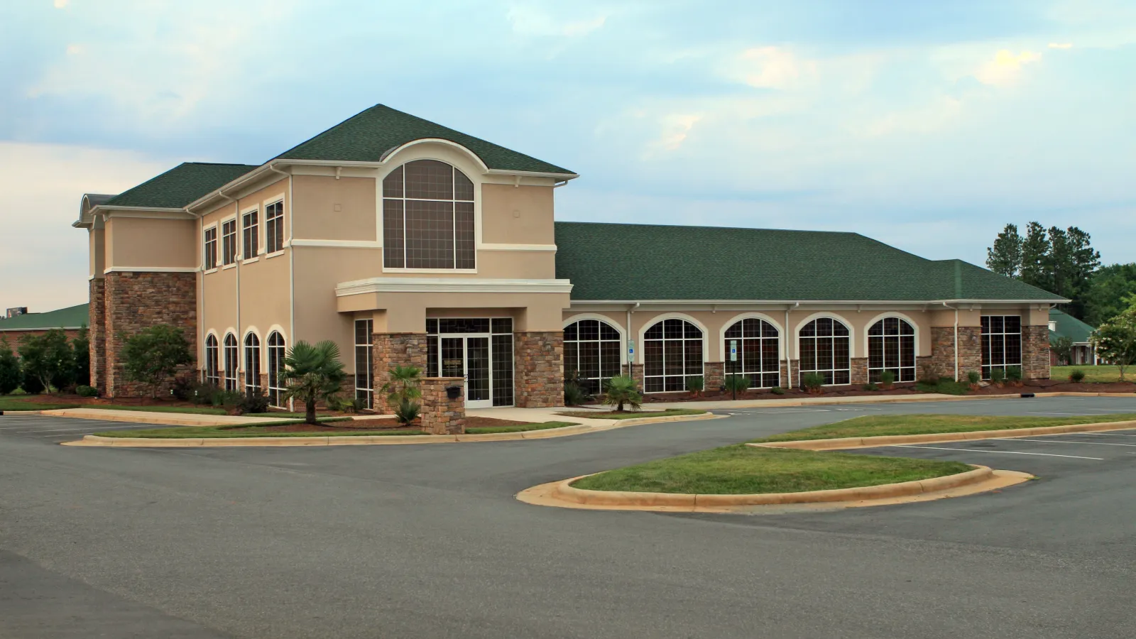 a large commercial roof