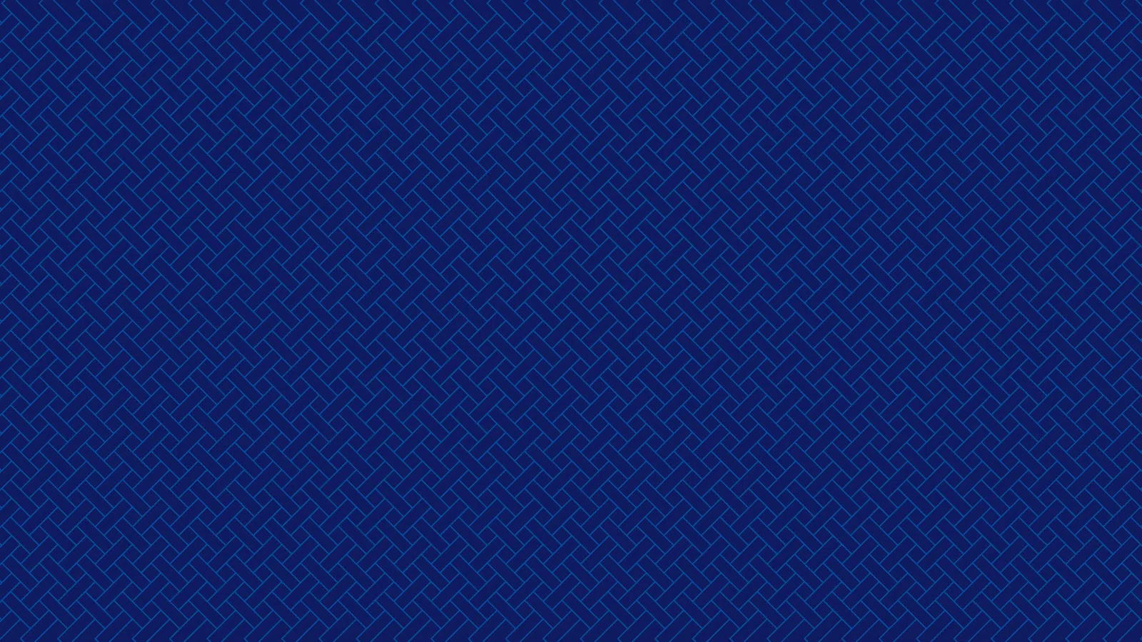 Dark blue seamless geometric pattern with interlocking diagonal lines forming a woven texture.
