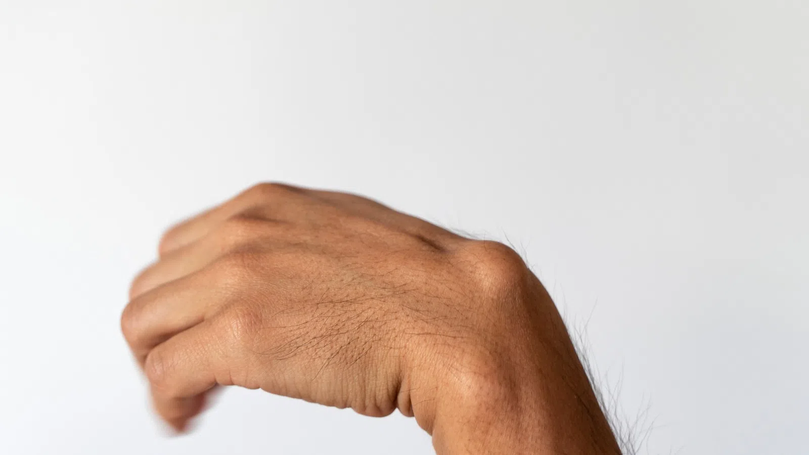 a close-up of a hand