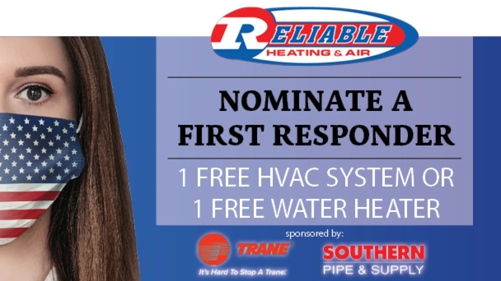 Nominate a First Responder Reliable Heating & Air