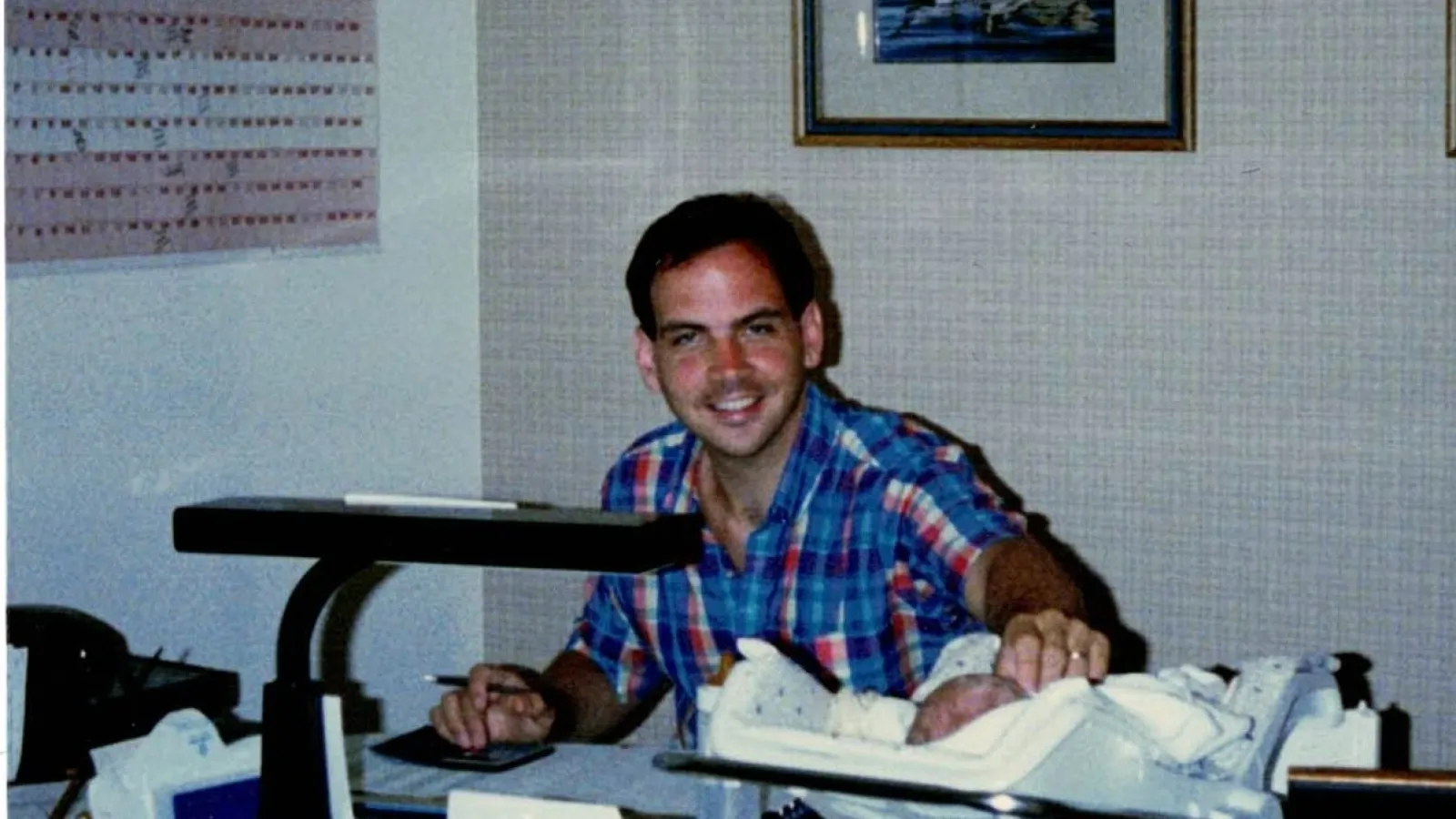 a man holding a microphone