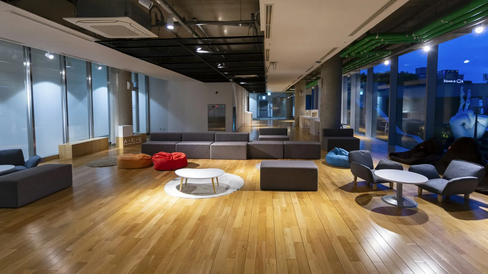 a room with a wood floor and a wood floor with a wood floor