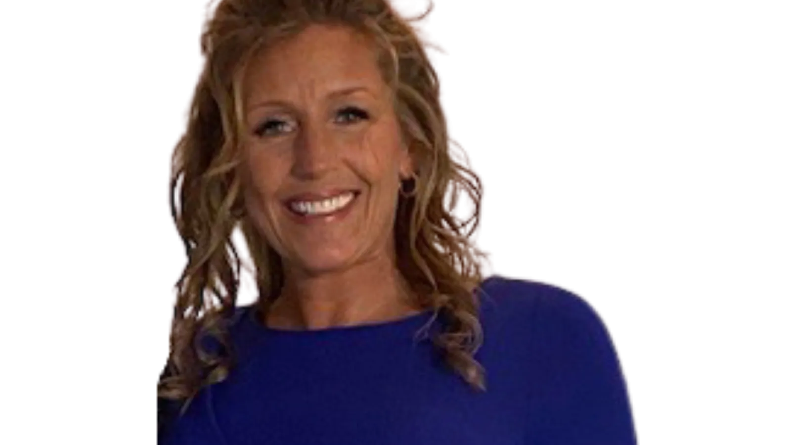 a person smiling at the camera