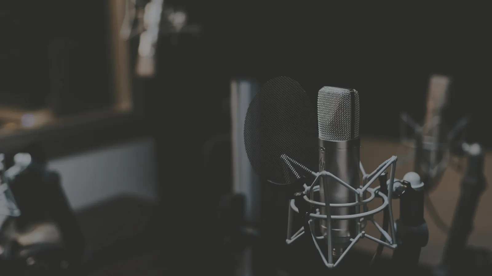 a guitar and a microphone