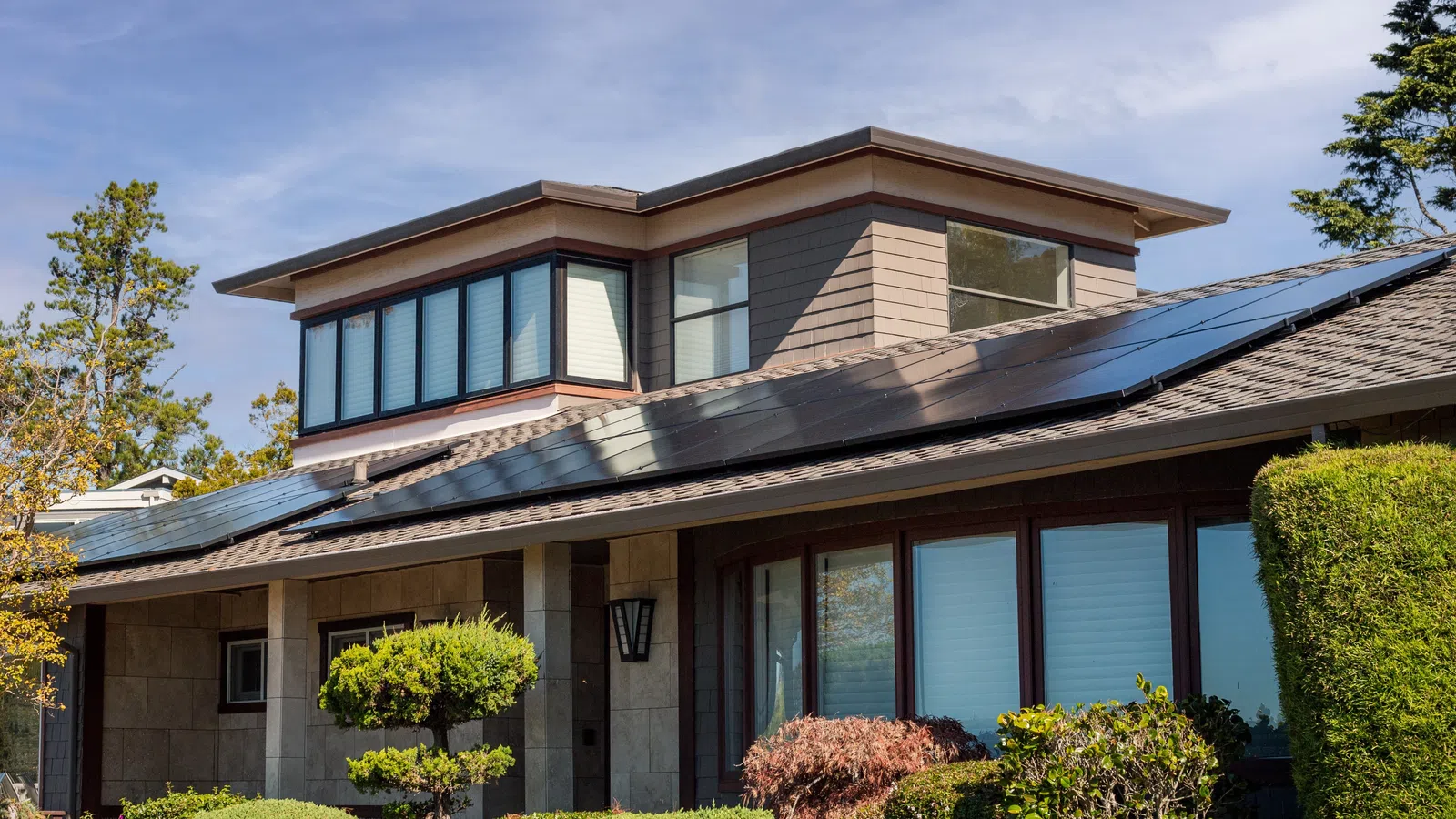 a house with solar panels in novato north bay area california