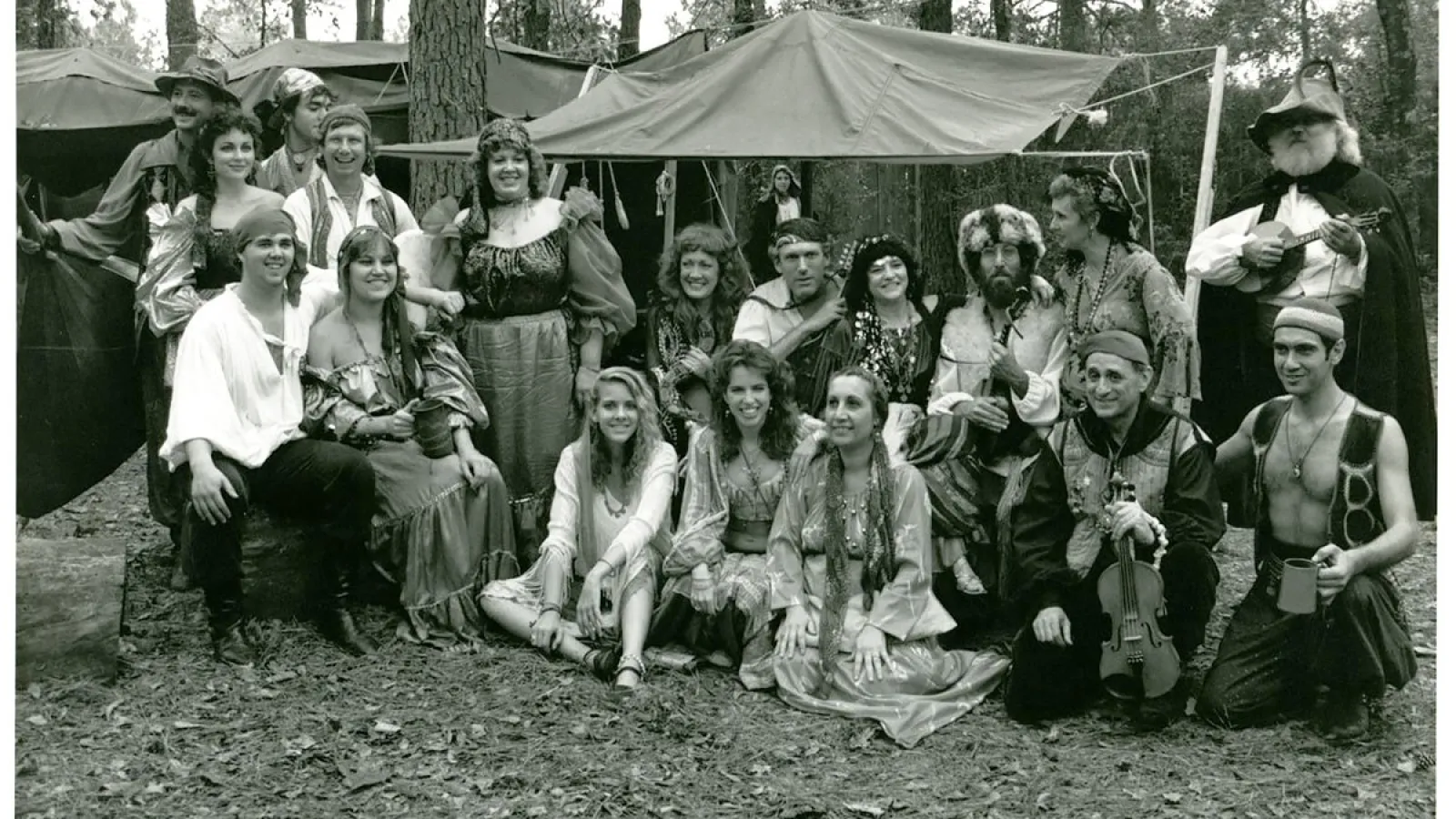 a group of people posing for a photo