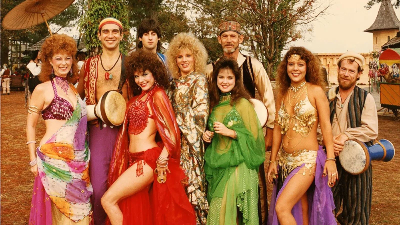 a group of people posing for a photo