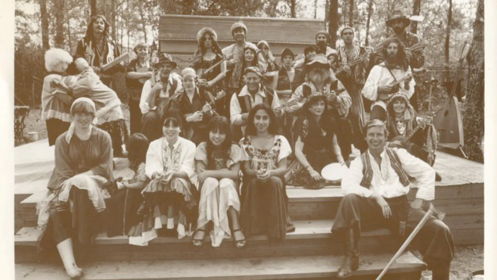 a group of people posing for a photo