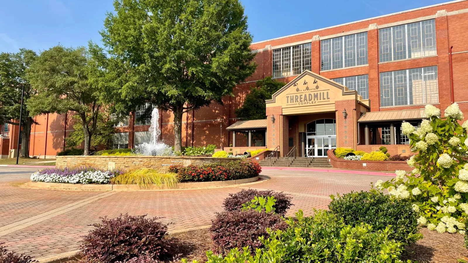 brick building
