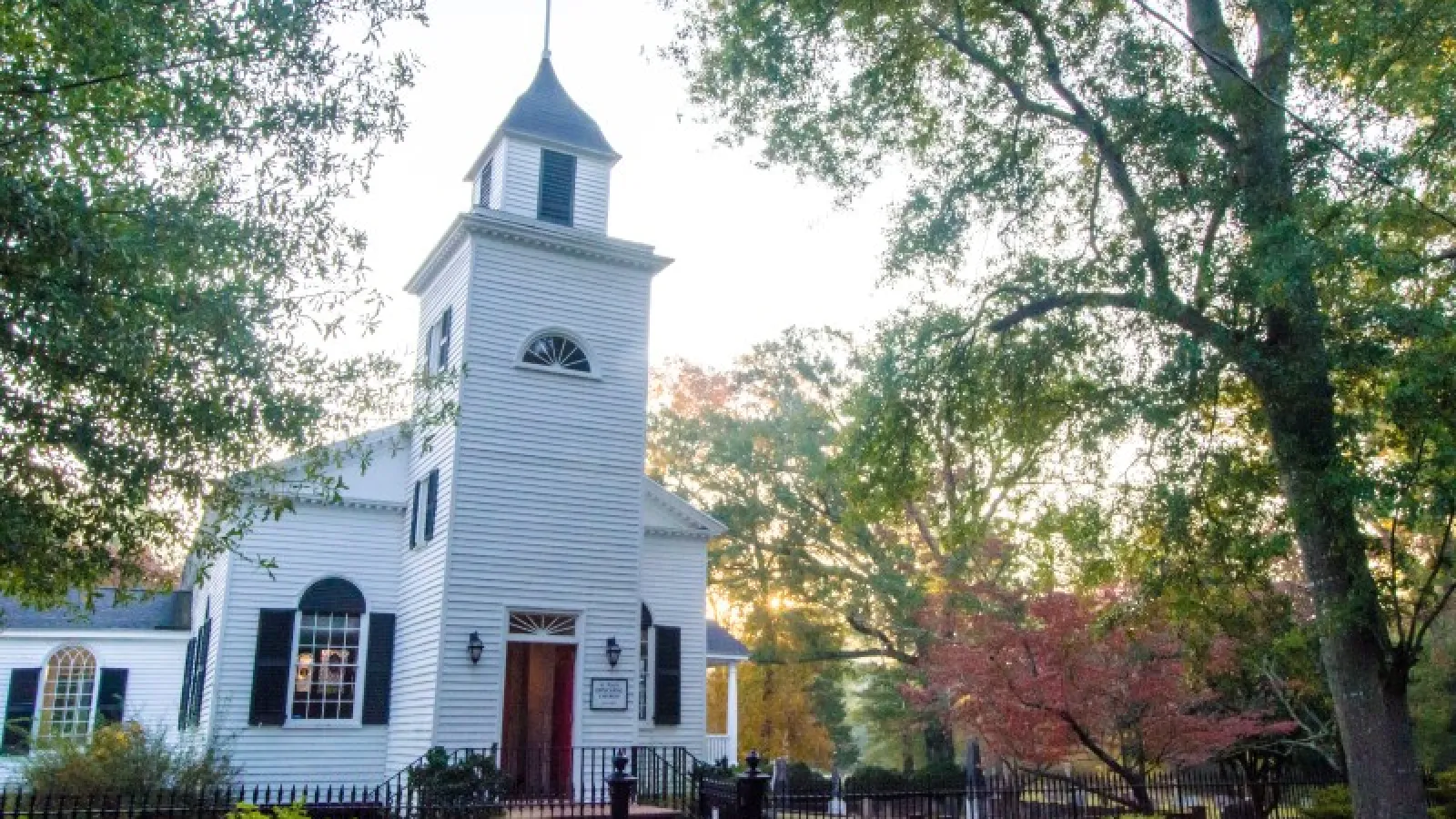 white church