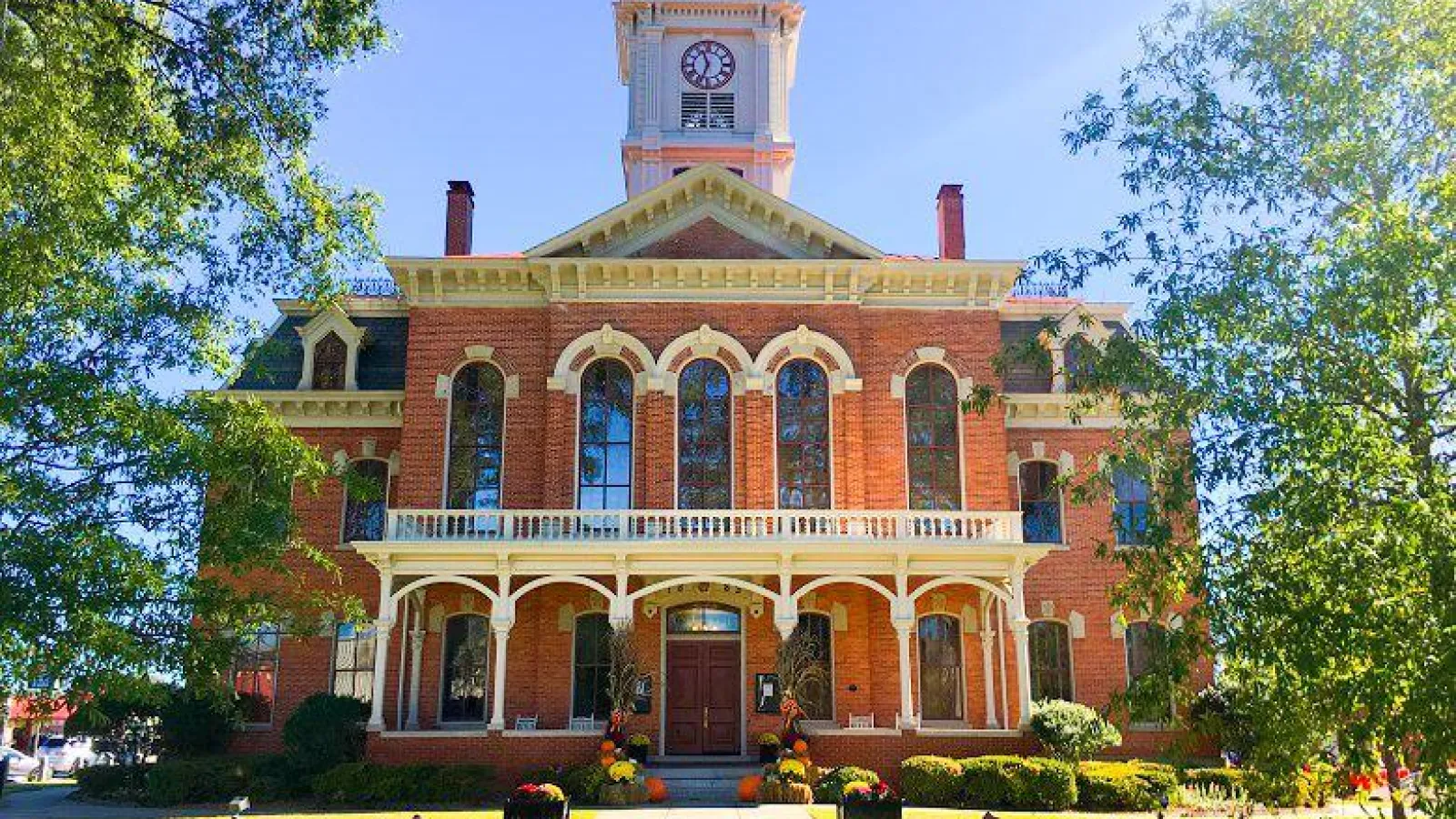 brick building
