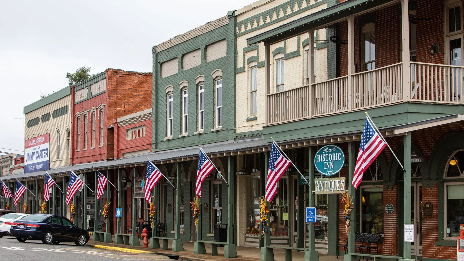 Downtown area