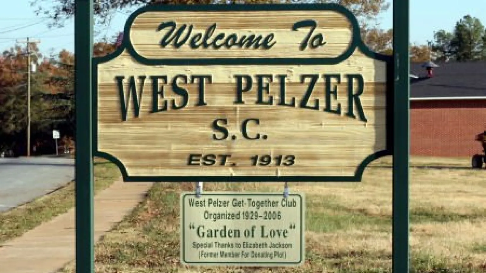 welcome sign