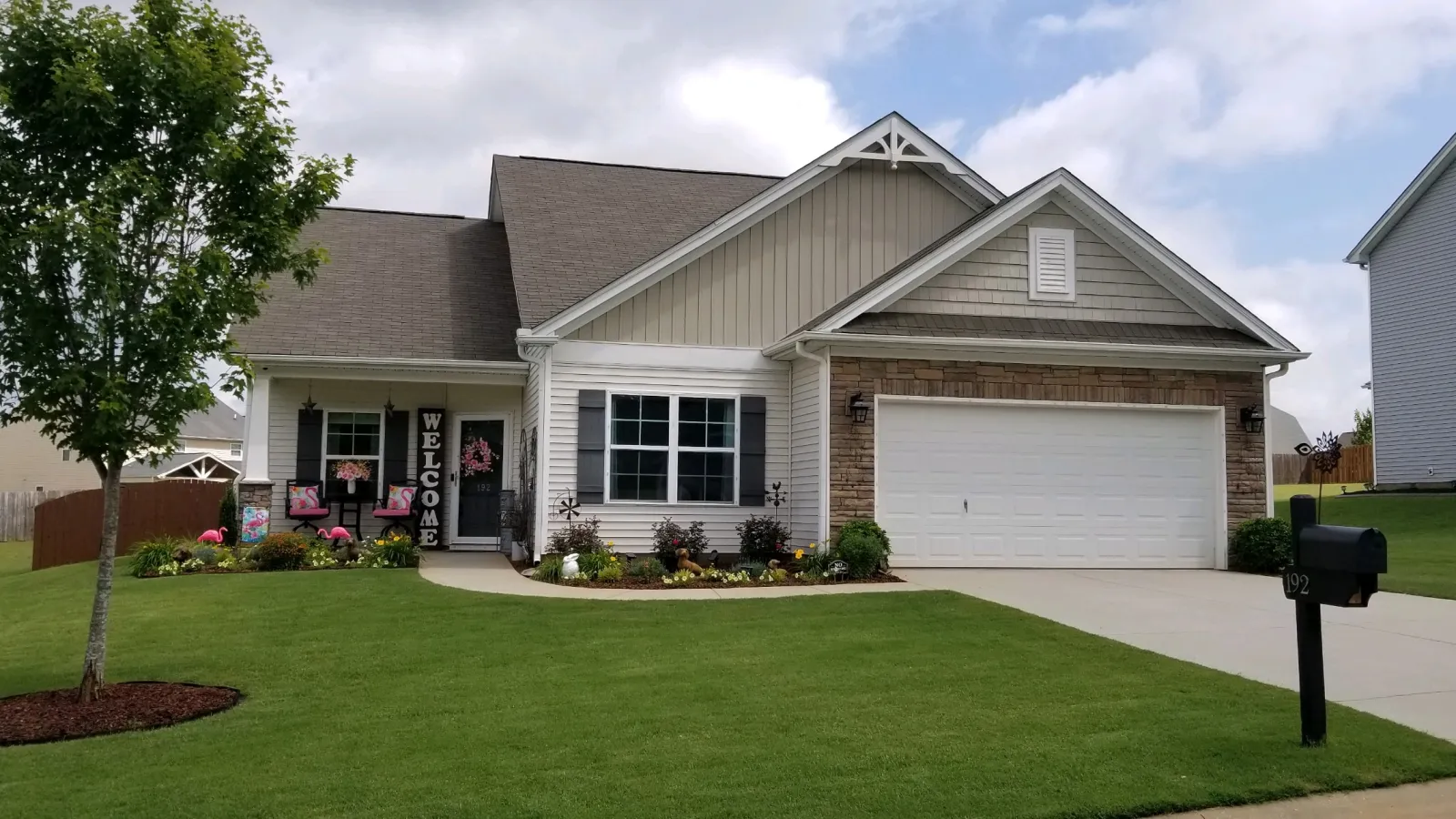 Lawn that uses growth regulators
