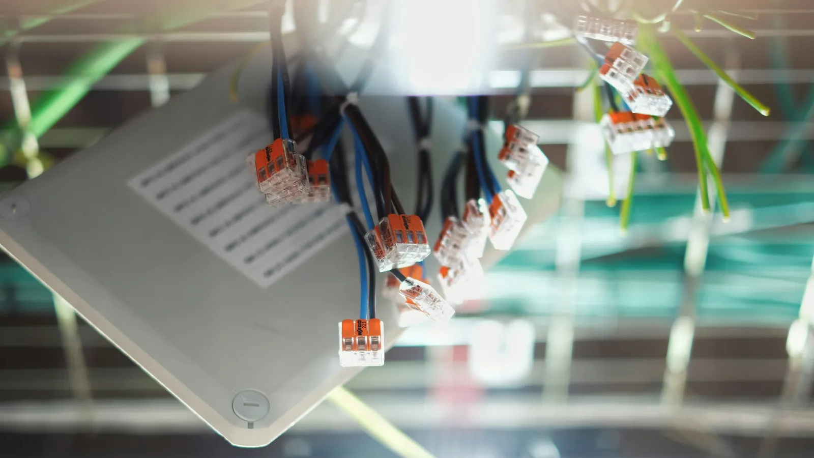 a close-up of a circuit board