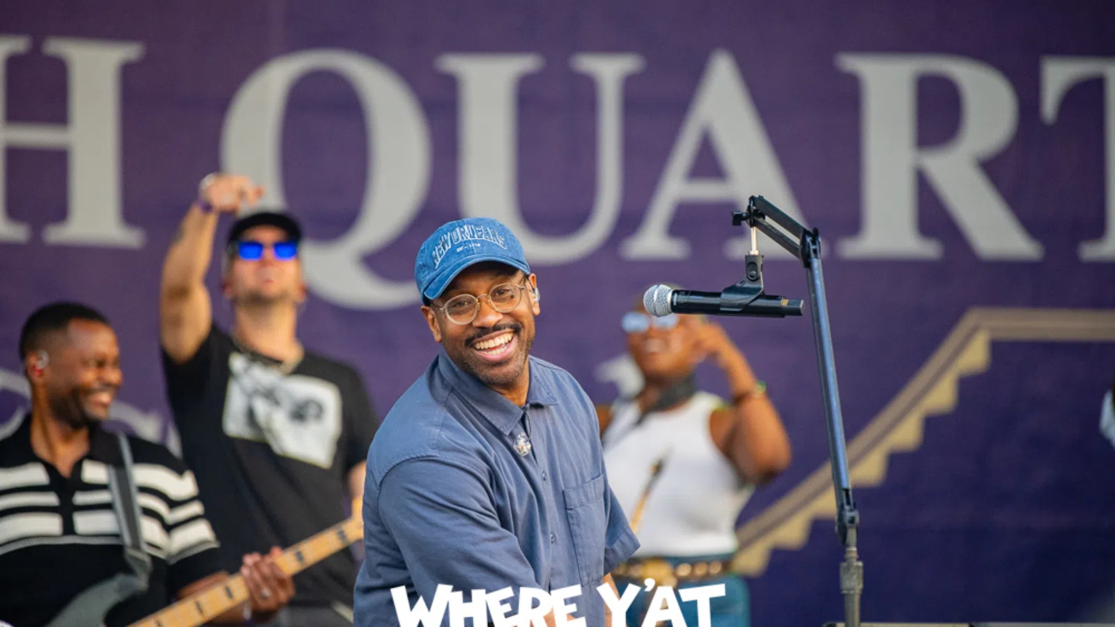 The French Quarter Festival kicks off thirteen stages on Friday Bonerama, Johnny Sansone, Sunpie and The Louisiana Sunspots, The Iguanas, Dusky Waters, New Orleans Legacy Coalition,  People Museum, Jon Cleary & The Absolute Monster Gentlemen, Amigos Do Samba, Robin Barnes & The Fiya Birds and finishing off with the headlines PJ Morton on Friday, April 17, 2026. #Frenchquarterfestival2026 #frenchquarterfestival  #fqf#