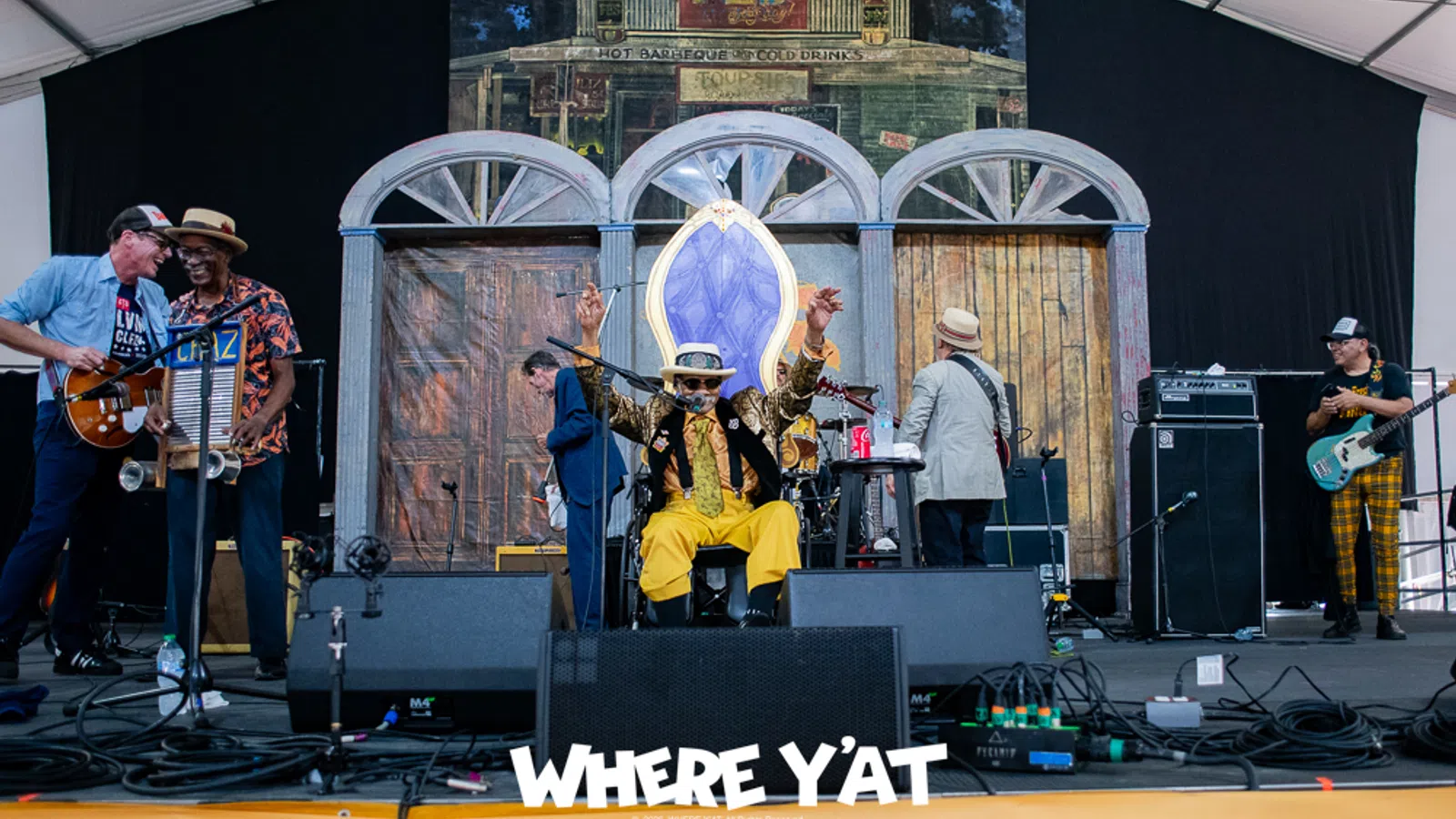 The New Orleans Jazz & Heritage Festival Friday April 24, 2026: The New Orleans Jazz & Heritage Festival with performing artist Jelly Joseph, Rumba Buena, Little Freddie King Blues Band, Samantha Fish, Kermit Ruffins & The BBQ Swingers, James Rivers Movement, The Rivivalists, Burning Spear,  Nas, Tyler Childers, John Boutte, and Bruce Hornsby & The Noisemakers on Saturday April 25, 2026. #JazzandHeritageFestival2026, #JazzandHeritageFestival, #JazzFest2026 #louisianaHeritage2026, #NOLA