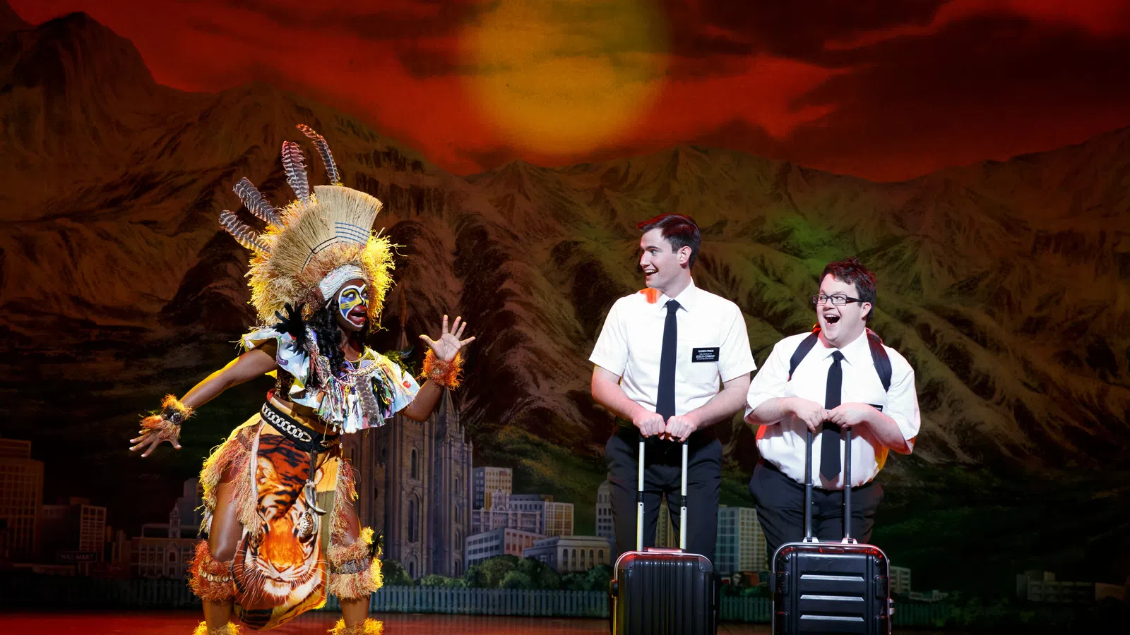 Broadway's The Book of Mormon Now Playing