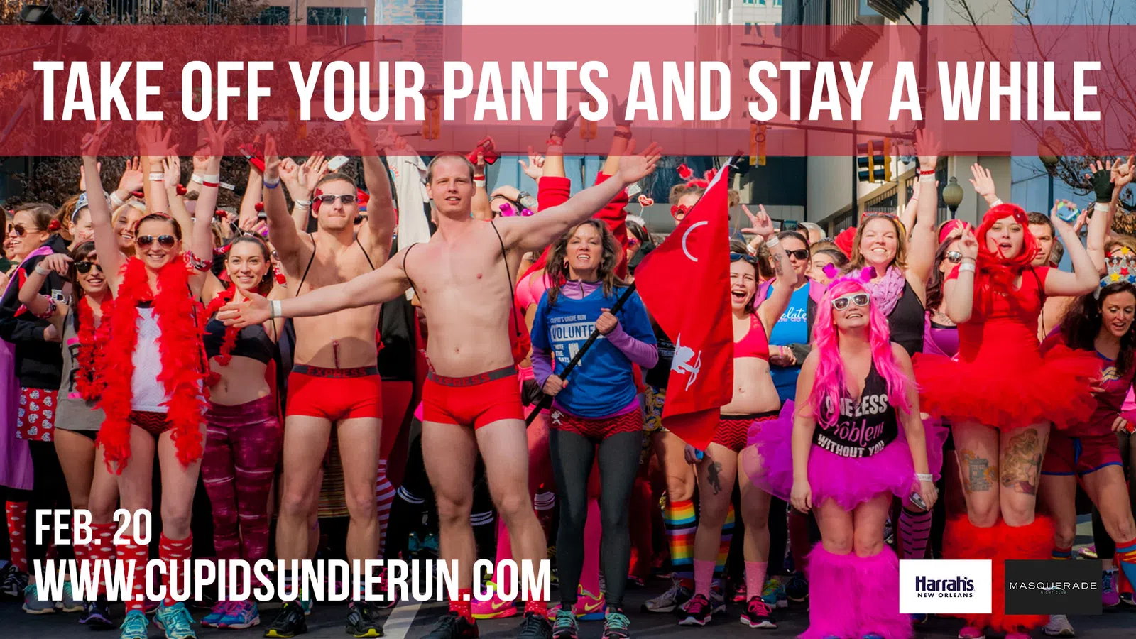 Streaking for a Cause: Cupid?s Undie Run 