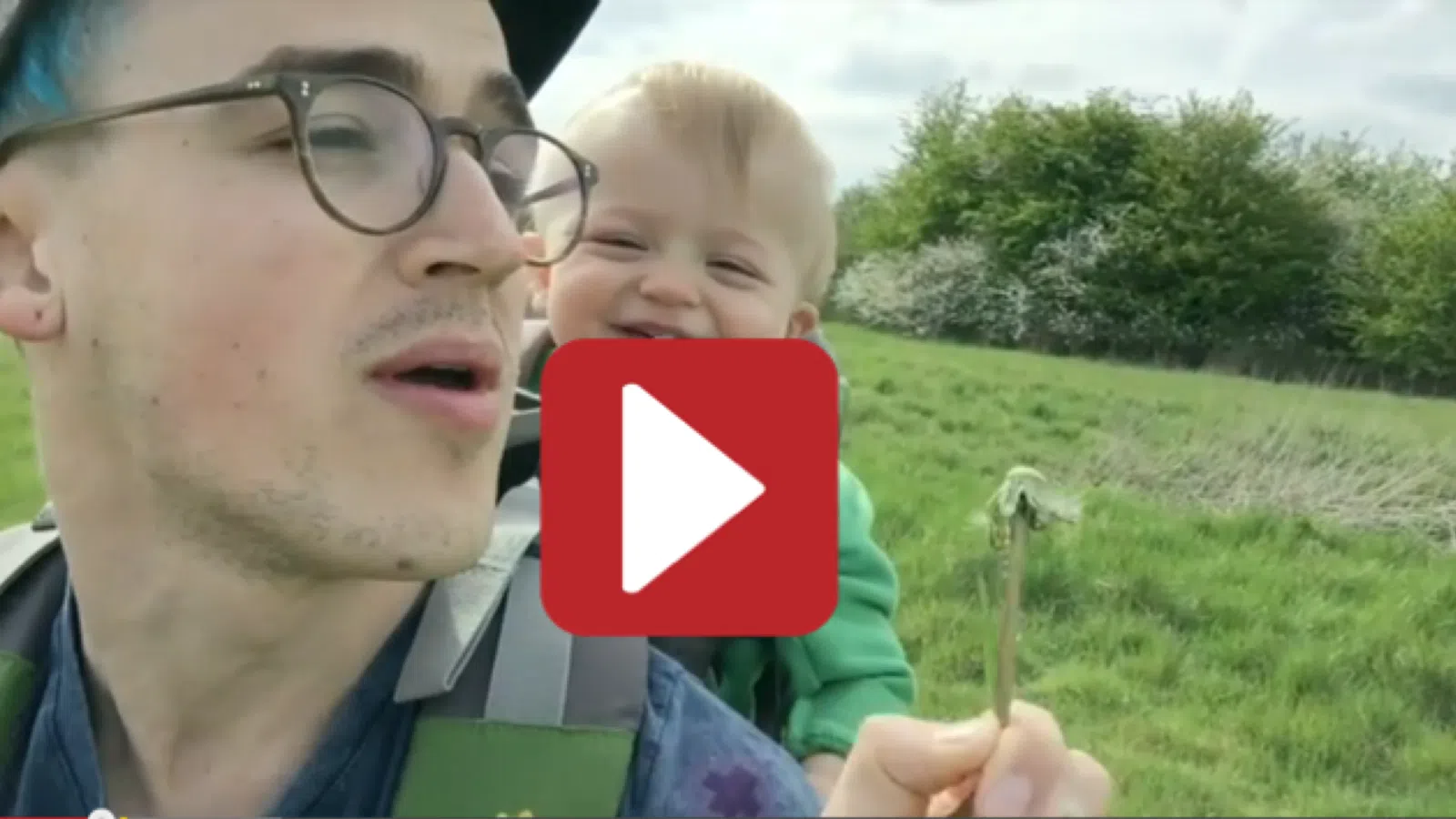 Adorable Baby Sees Dandelion For First Time