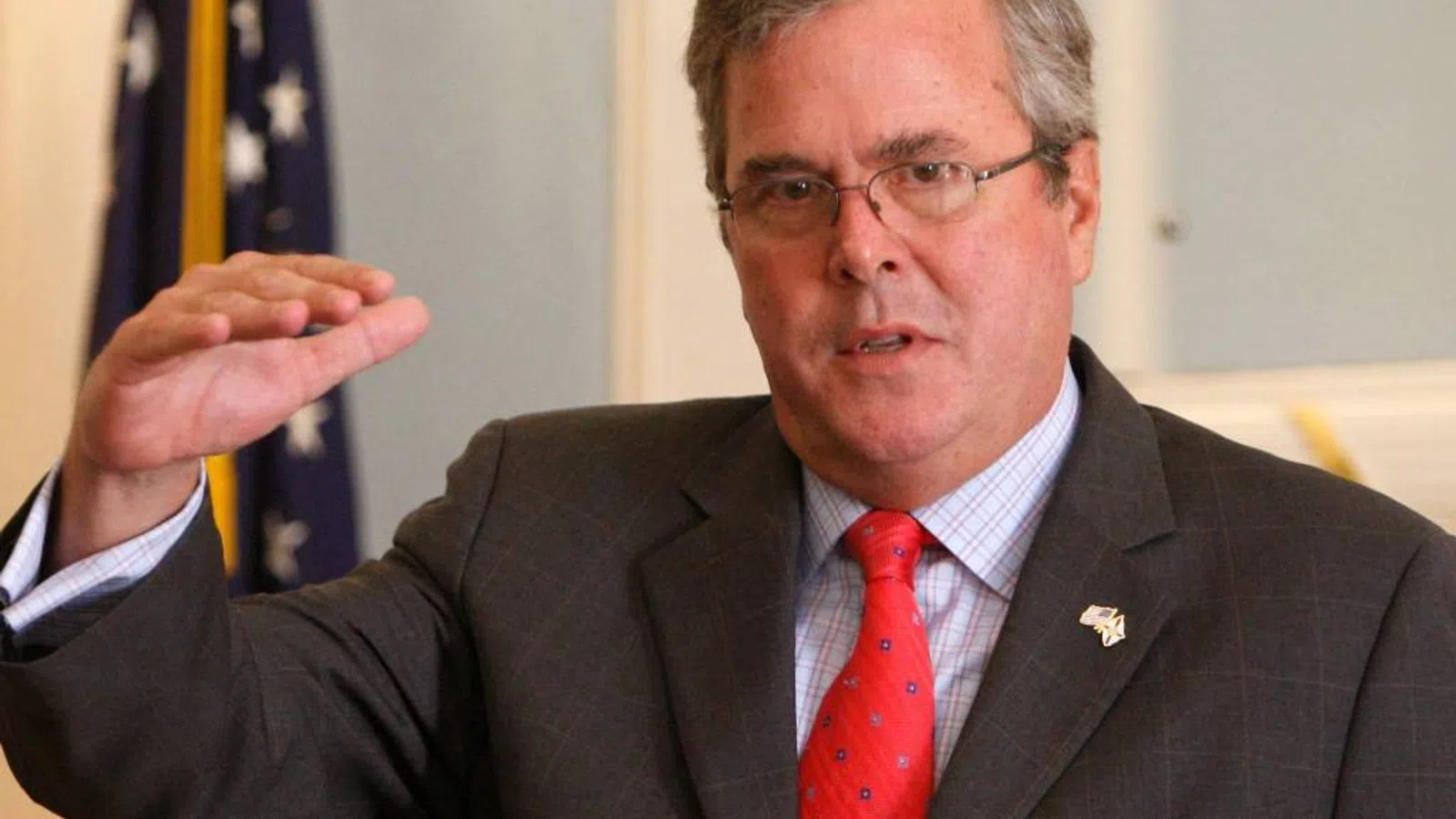 College Student Confronts Jeb Bush