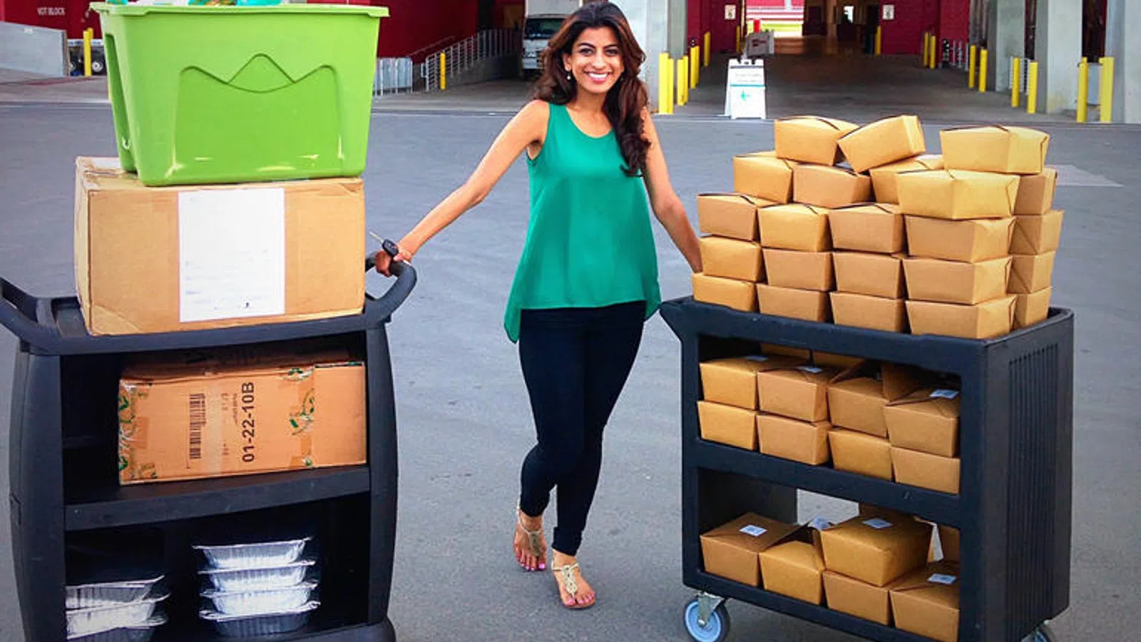 Surplus food for the homeless is just an app 