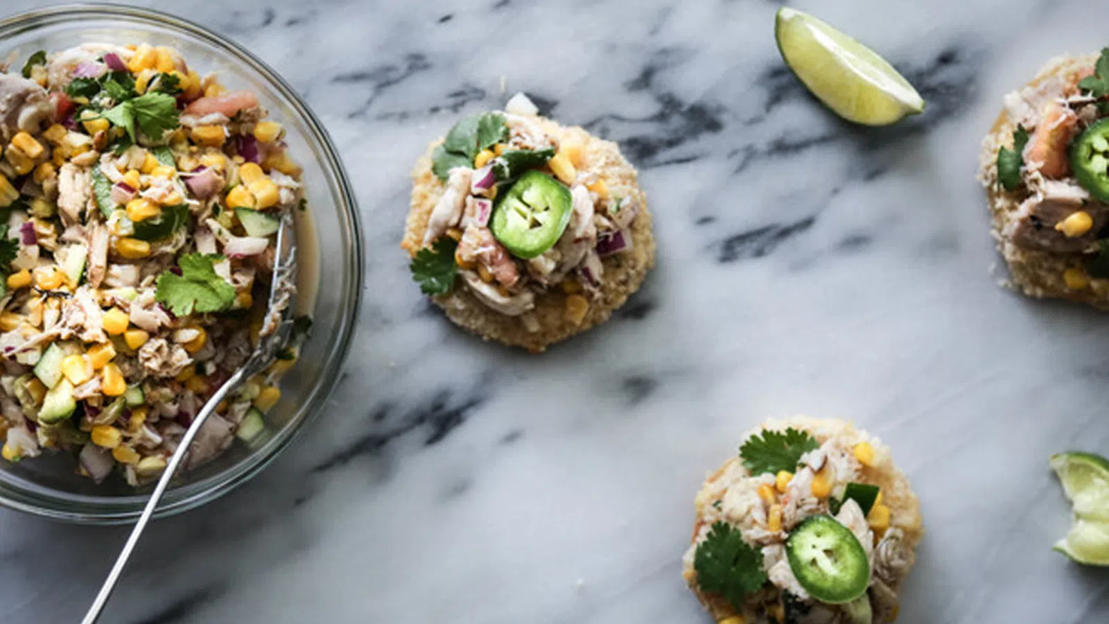 Crab & Fried Green Tomato Ceviche