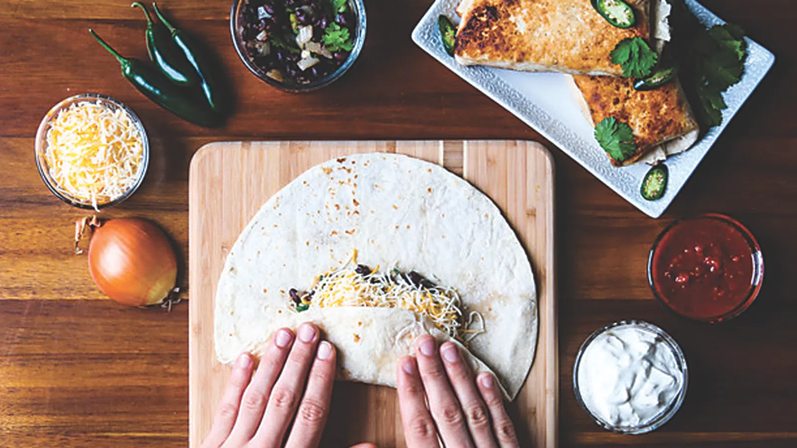 Grilled Basic Bitch Breakfast Burrito