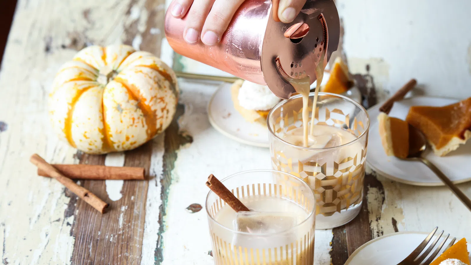 Recipe: Pumpkin Spice Bourbon Milk Punch