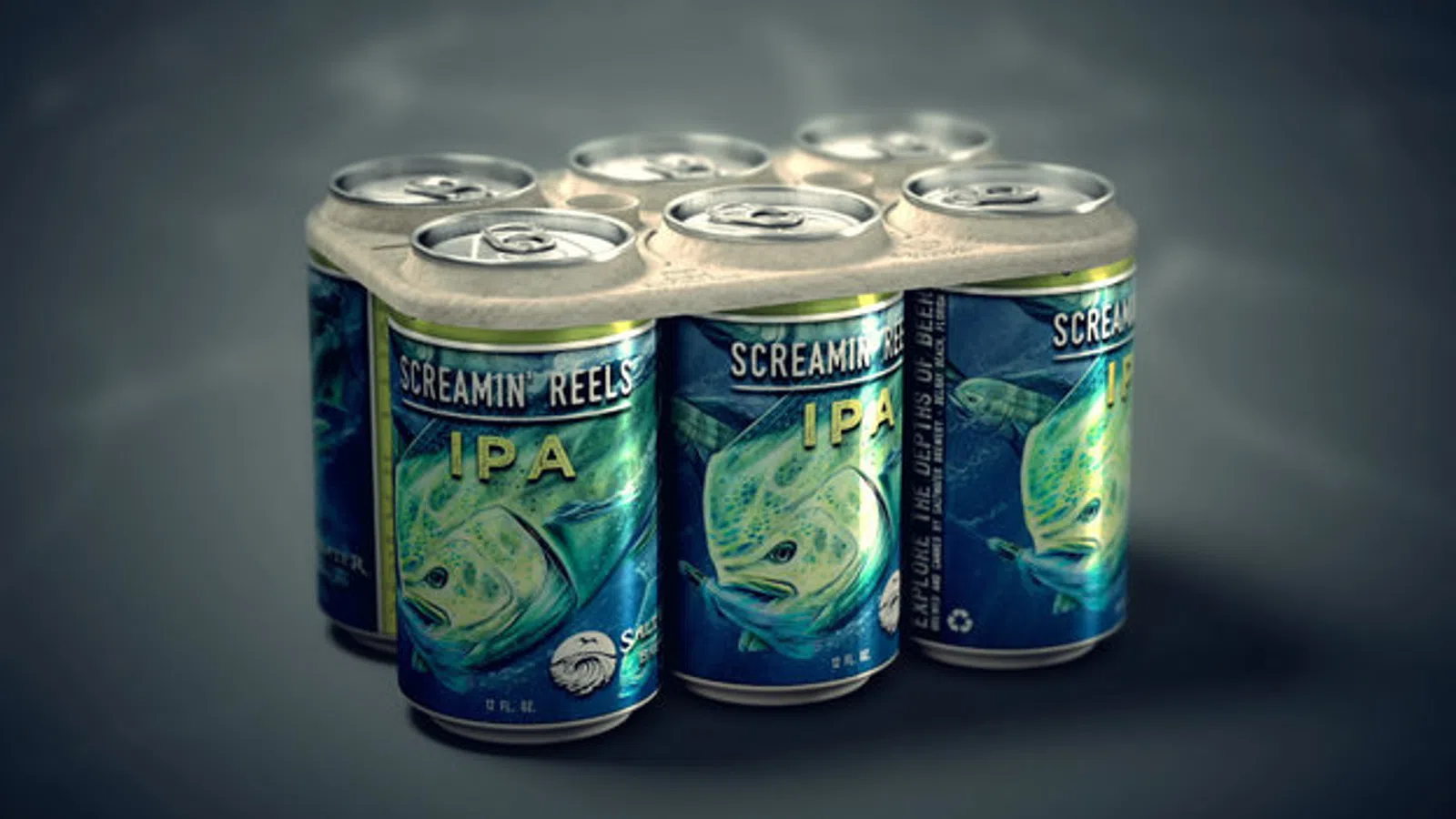 Saltwater Brewery's Biodegradable 6-Pack Rings