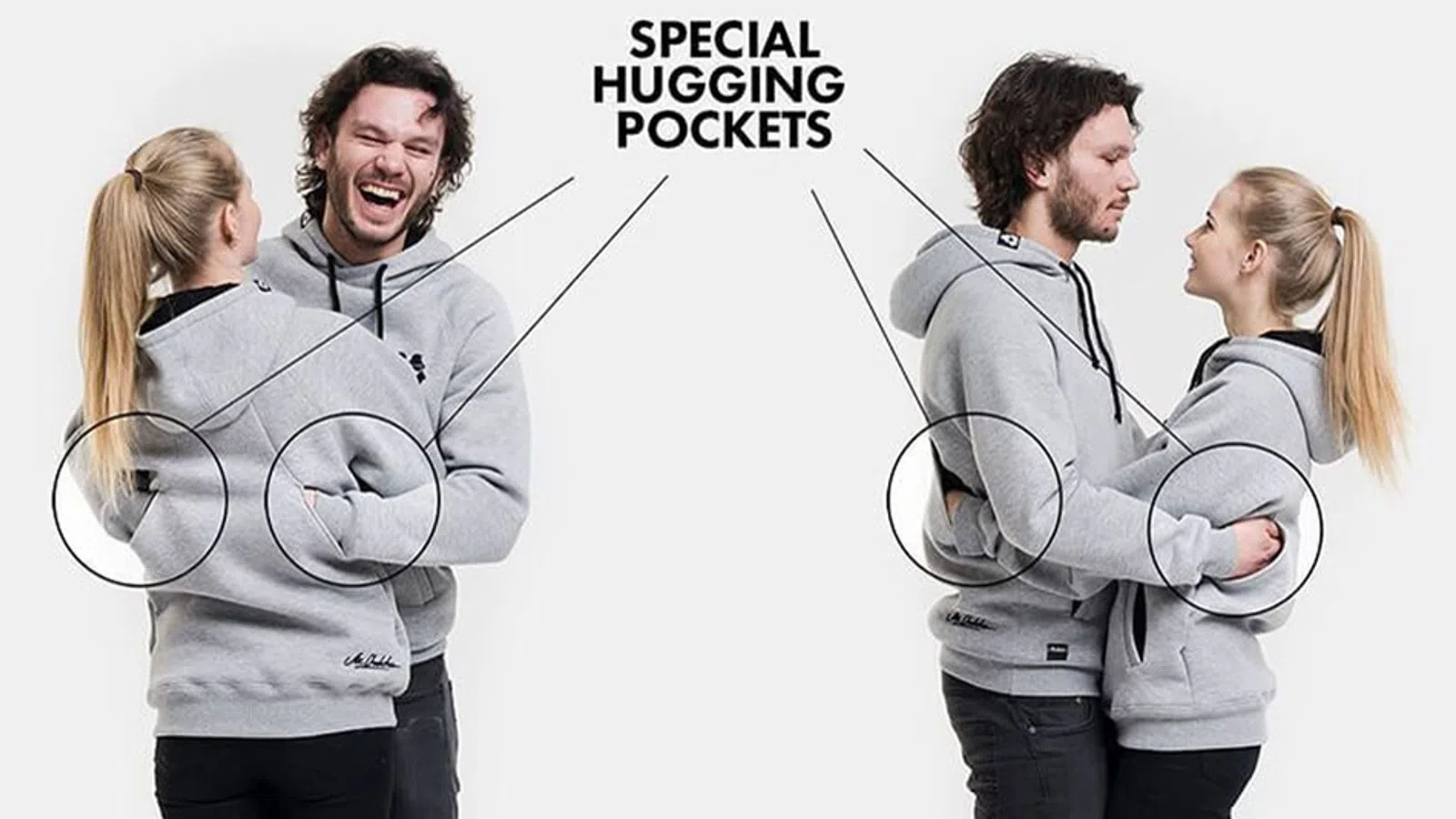 ?Hugging Hoodies? For When You?re Truly Inseparable
