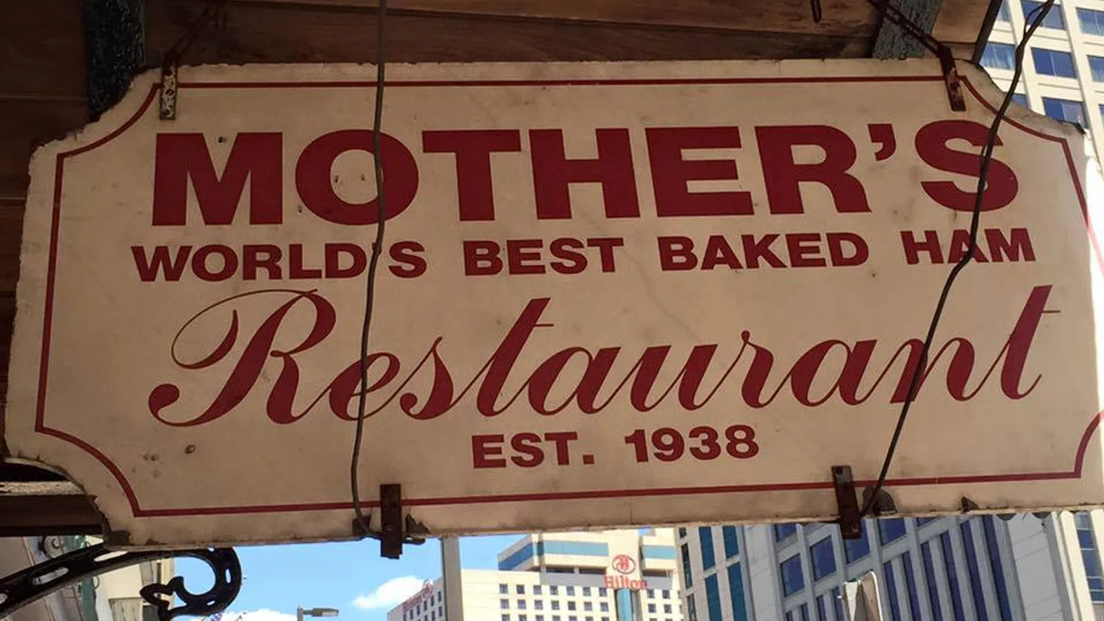 Lunch at Mother's with Daddy