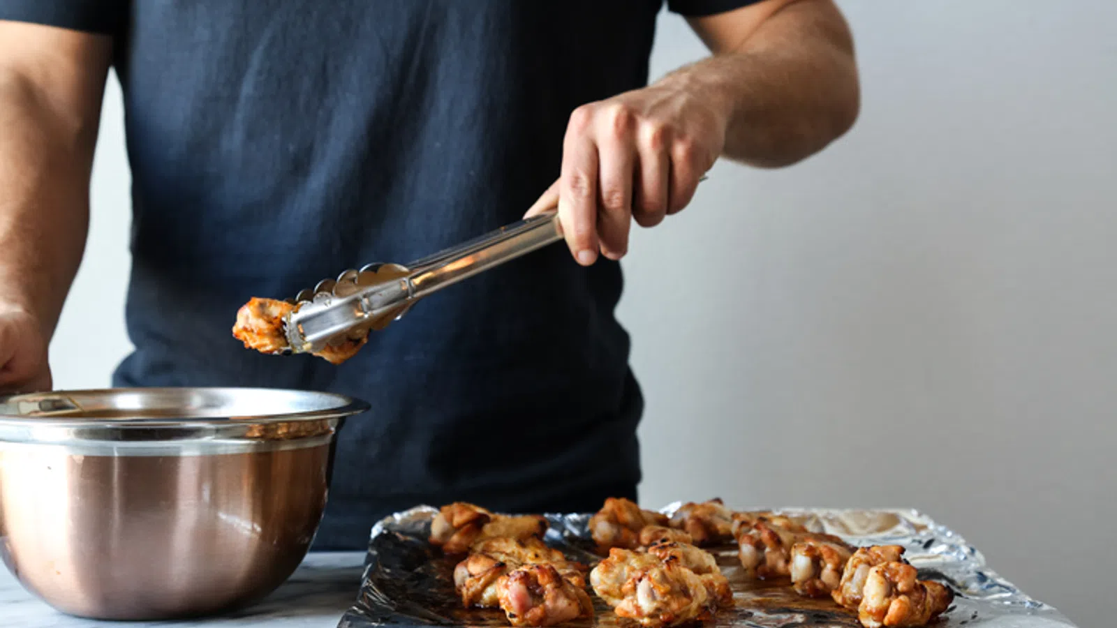 Maple & Crystal Hot Sauce Baked Chicken Wings