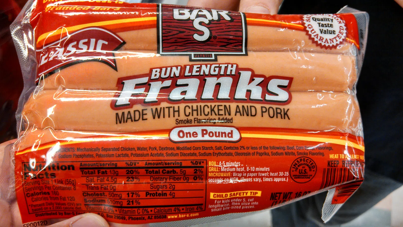 Bar-S Hotdogs and Corndogs Are Recalled After Possible Listeria Infection