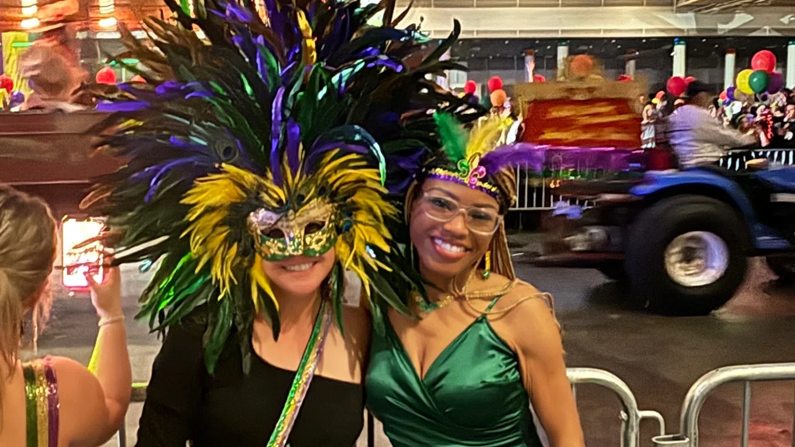 a couple of women wearing clothing