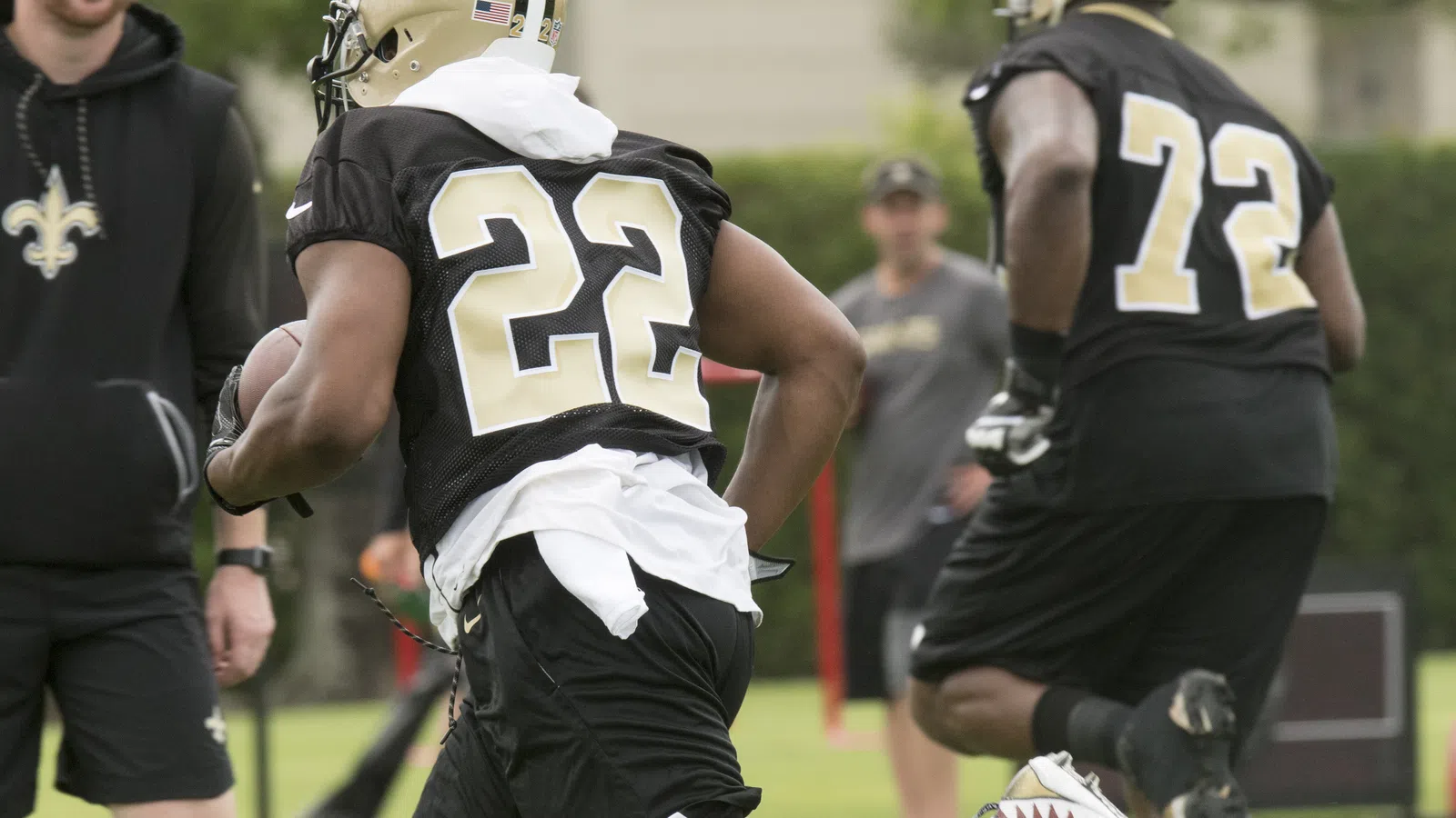 Saints Wrap Up First Week of Training Camp