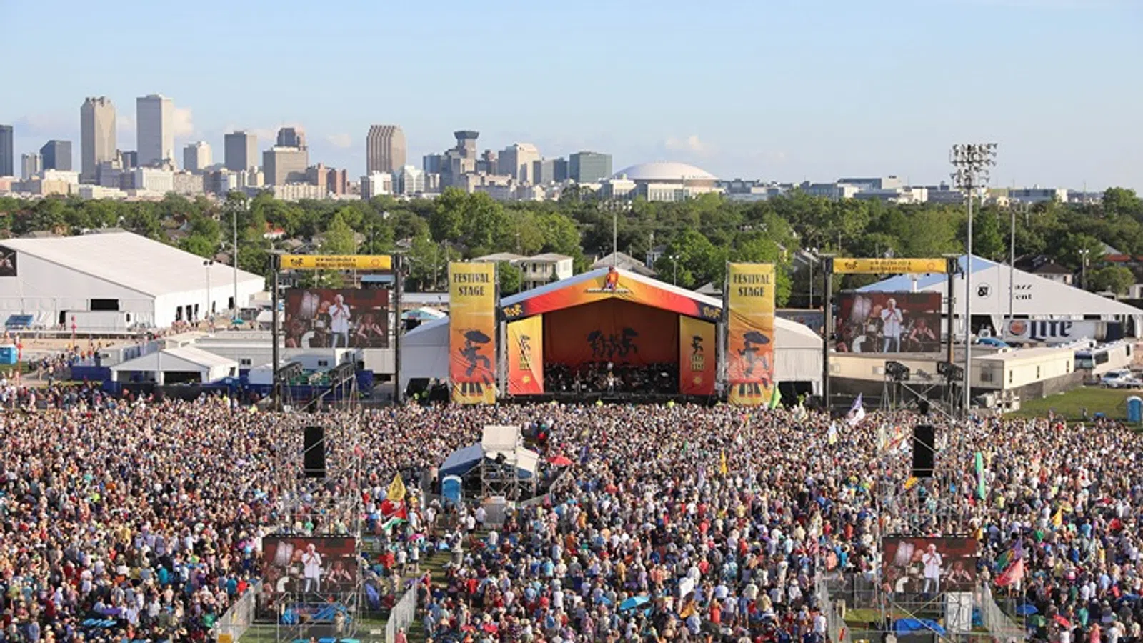 a large crowd of people at a concert