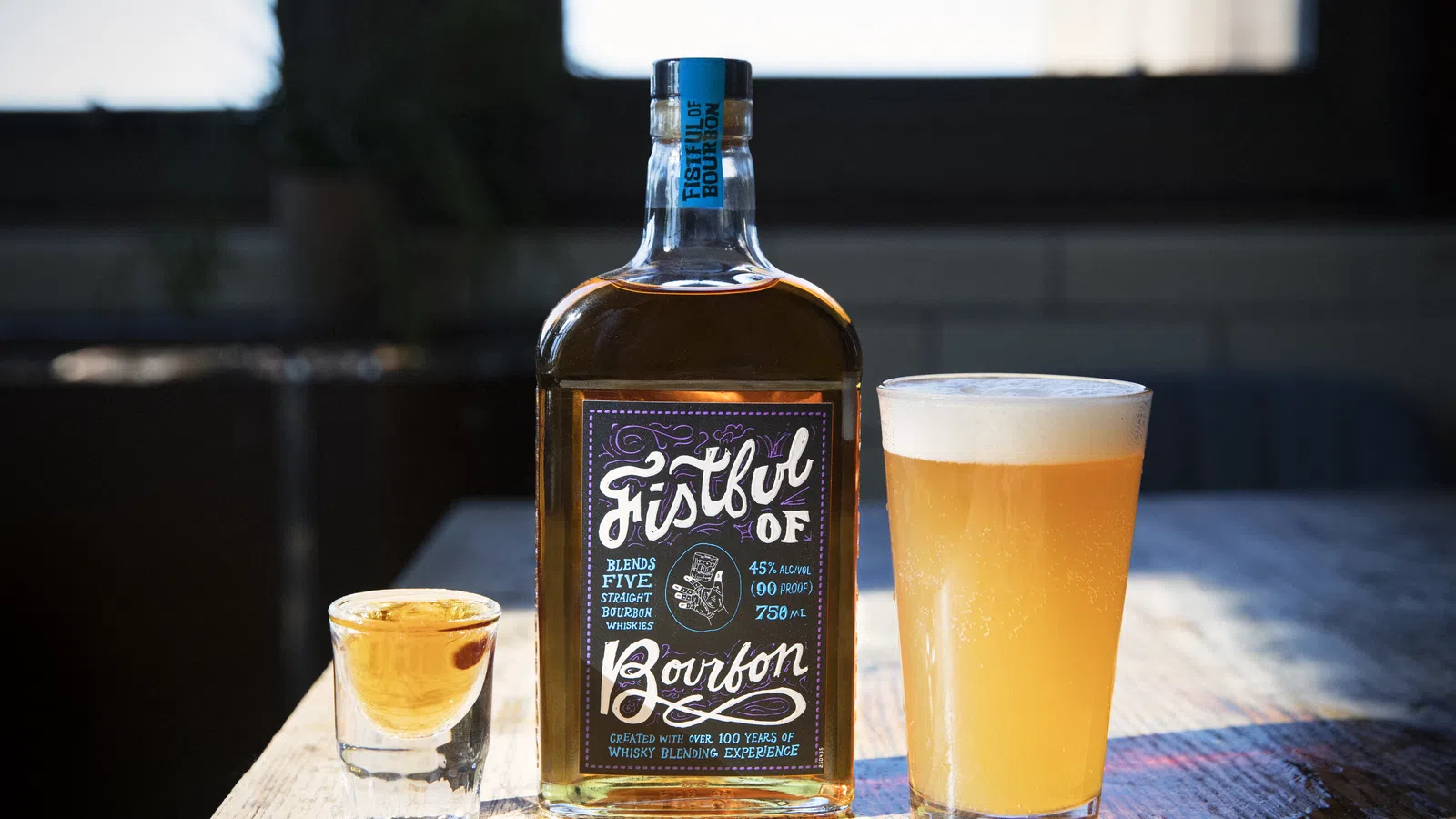 Drinking a Fistful of Bourbon