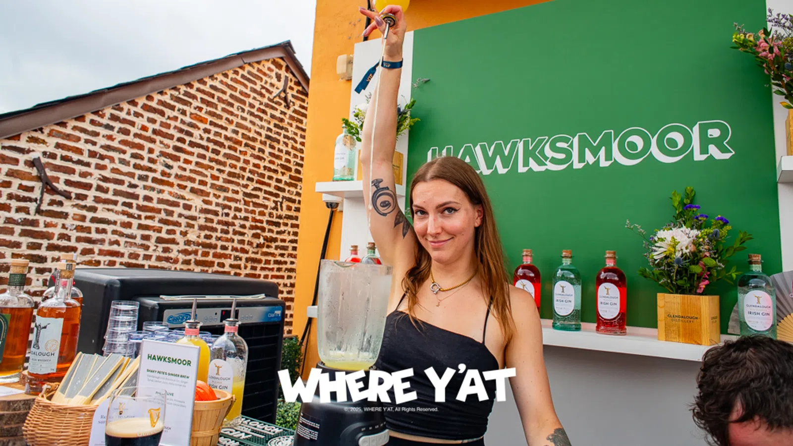 Mambo's on Bourbon Street turned into the Irish House Guinness + Slane Irish Whiskey during The Tales of Cocktail on Thursday, July 24, 2025. #totc2025 #irishhouse #talesofthecocktail2025