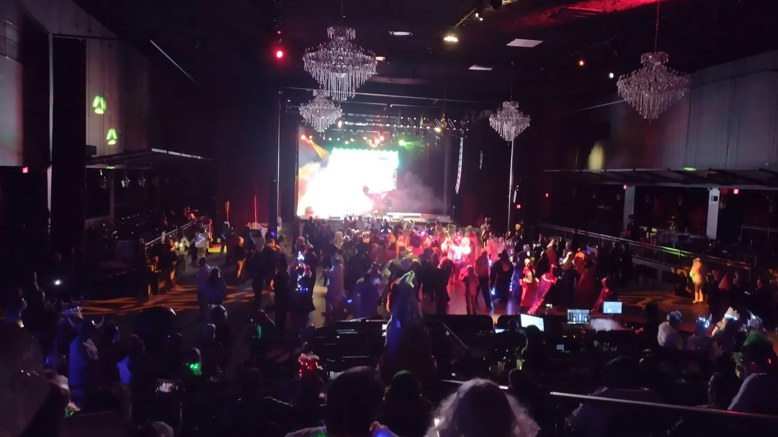 a group of people on a stage