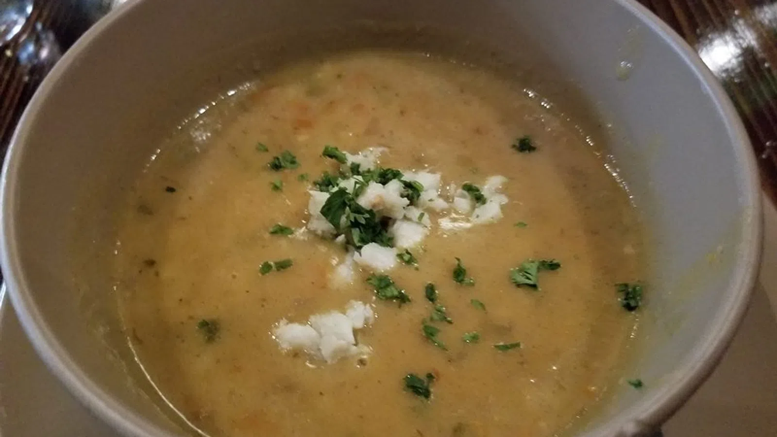 a bowl of soup