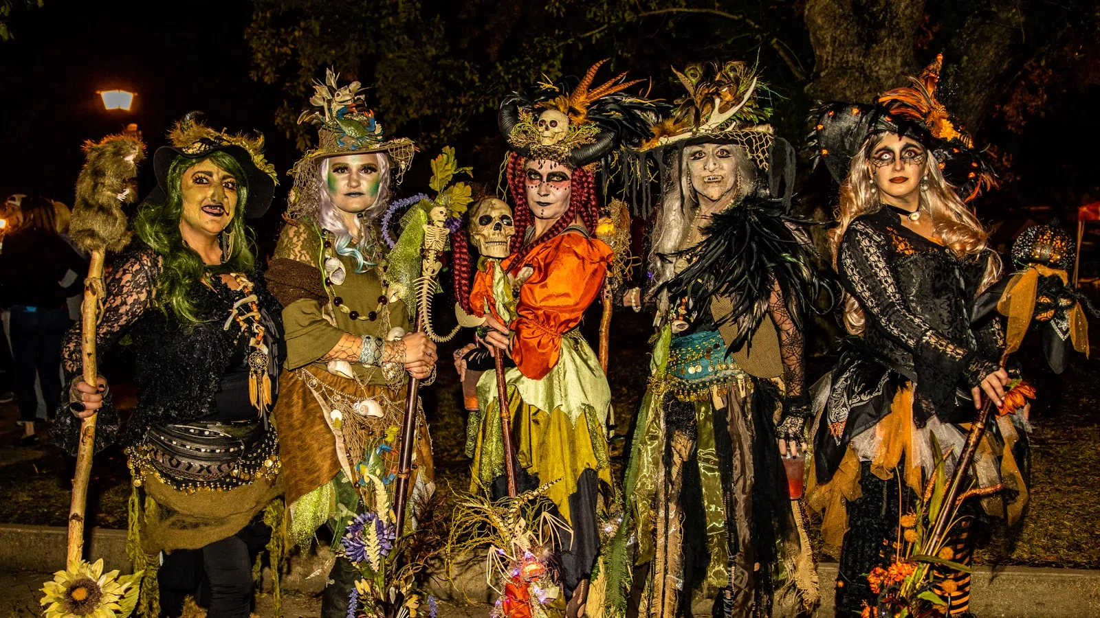 a group of people in clothing