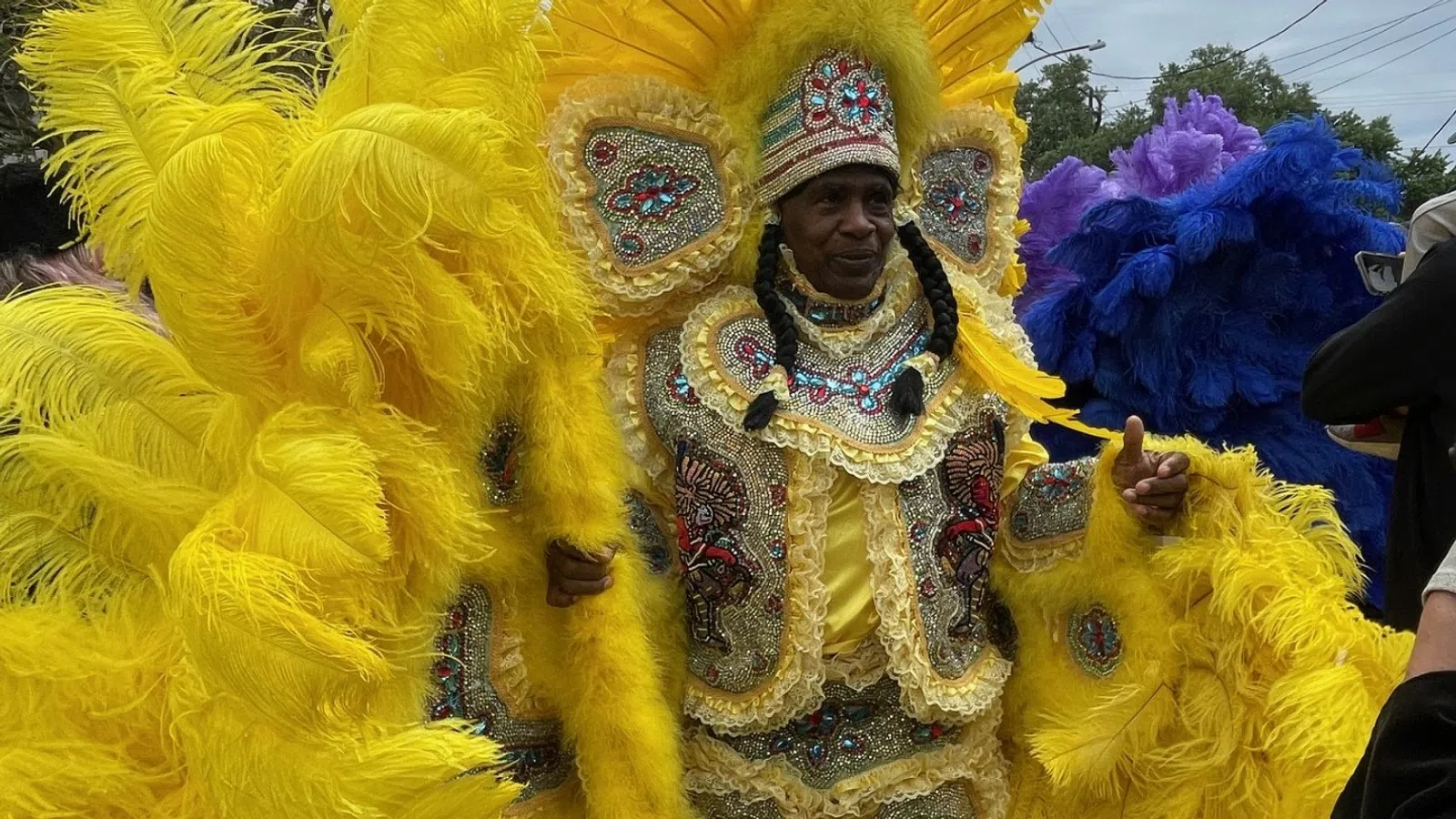 a person wearing a garment