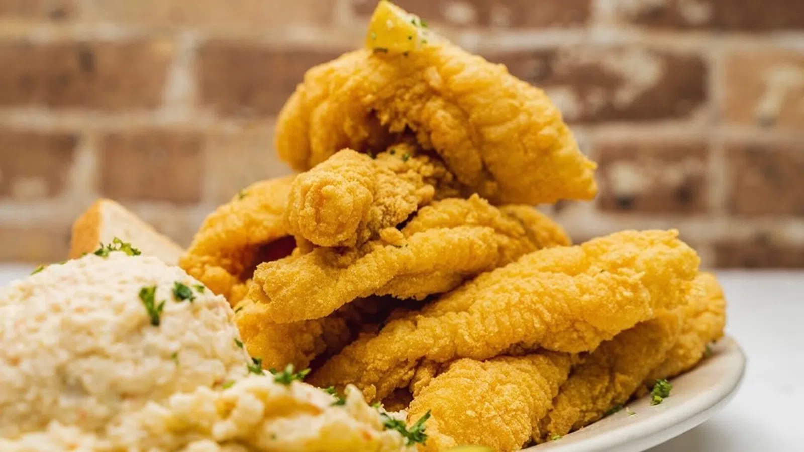 a plate of food