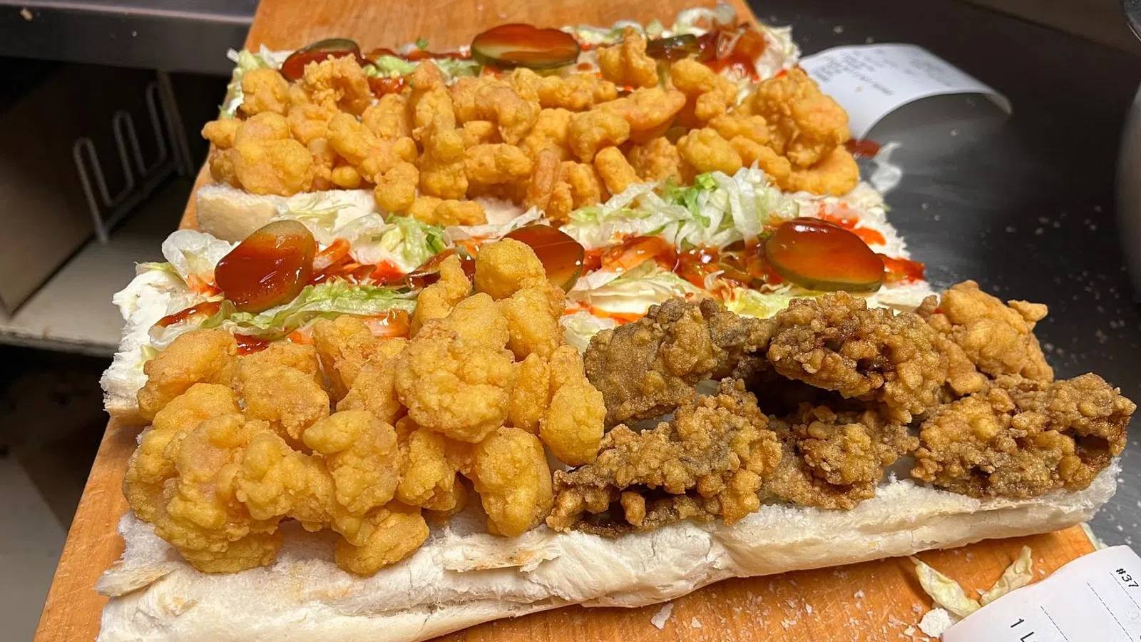 a plate of food