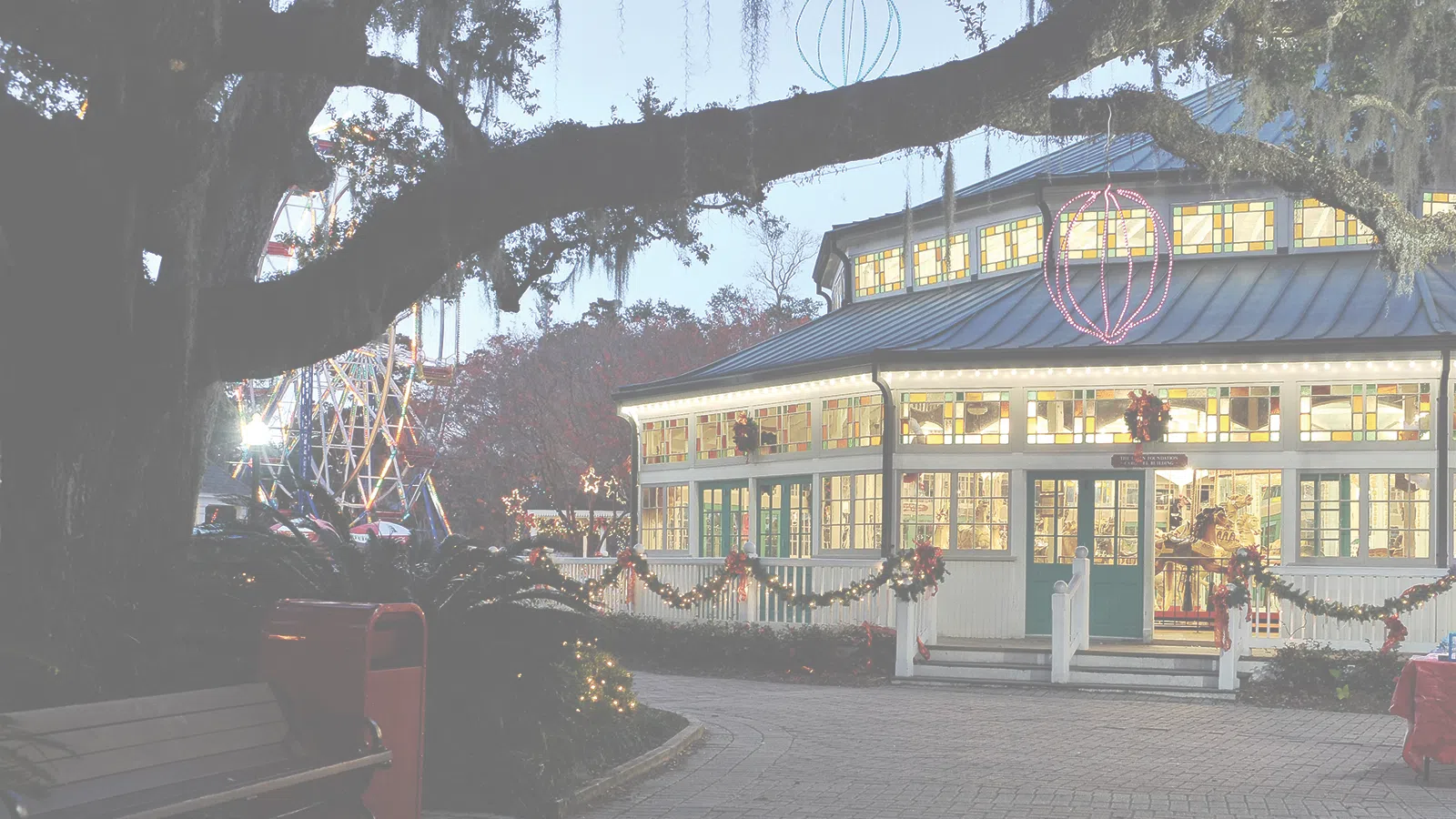 a building with a sign on it