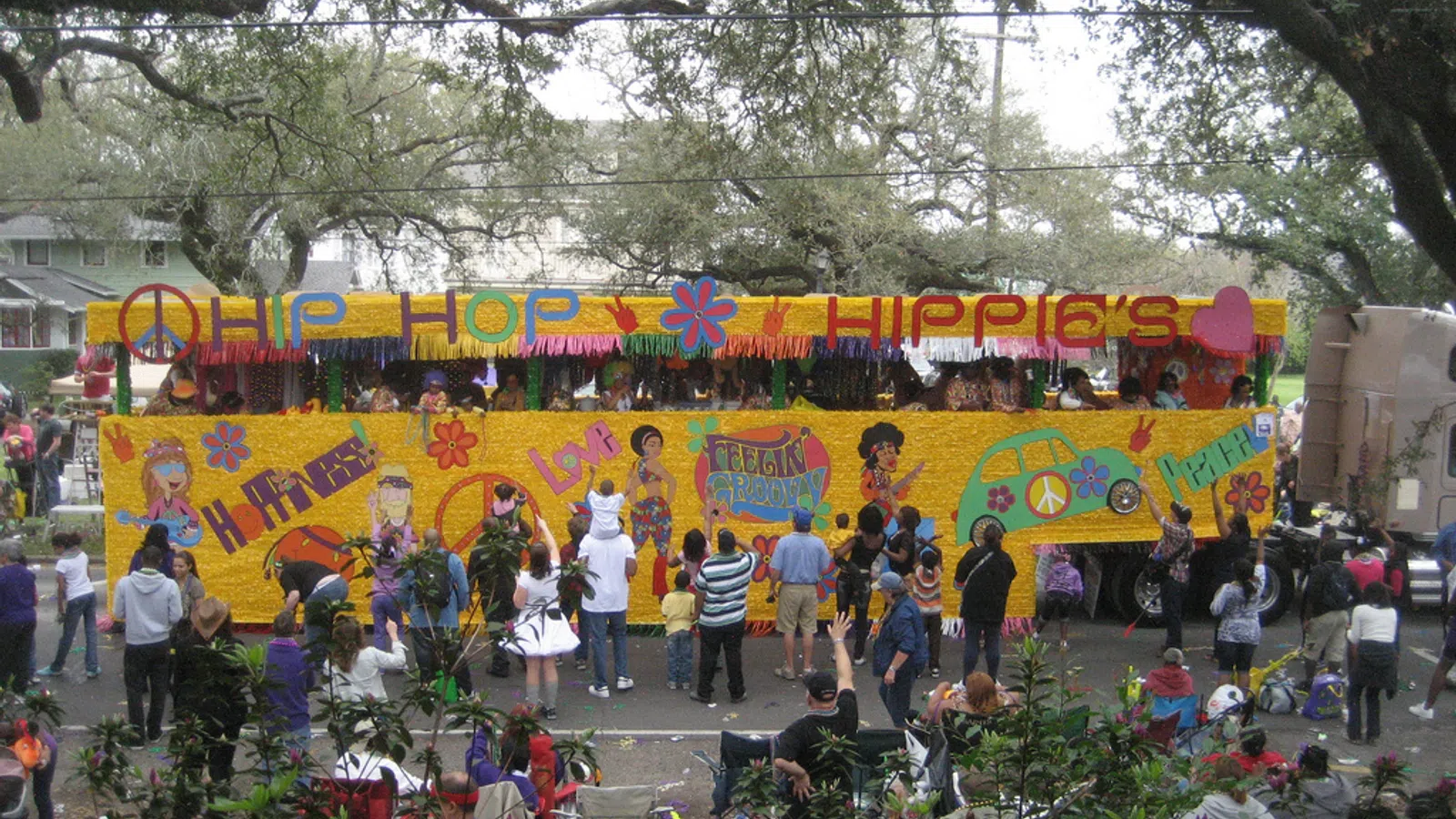 There's Nothing Like Riding On A Mardi Gras Float! 