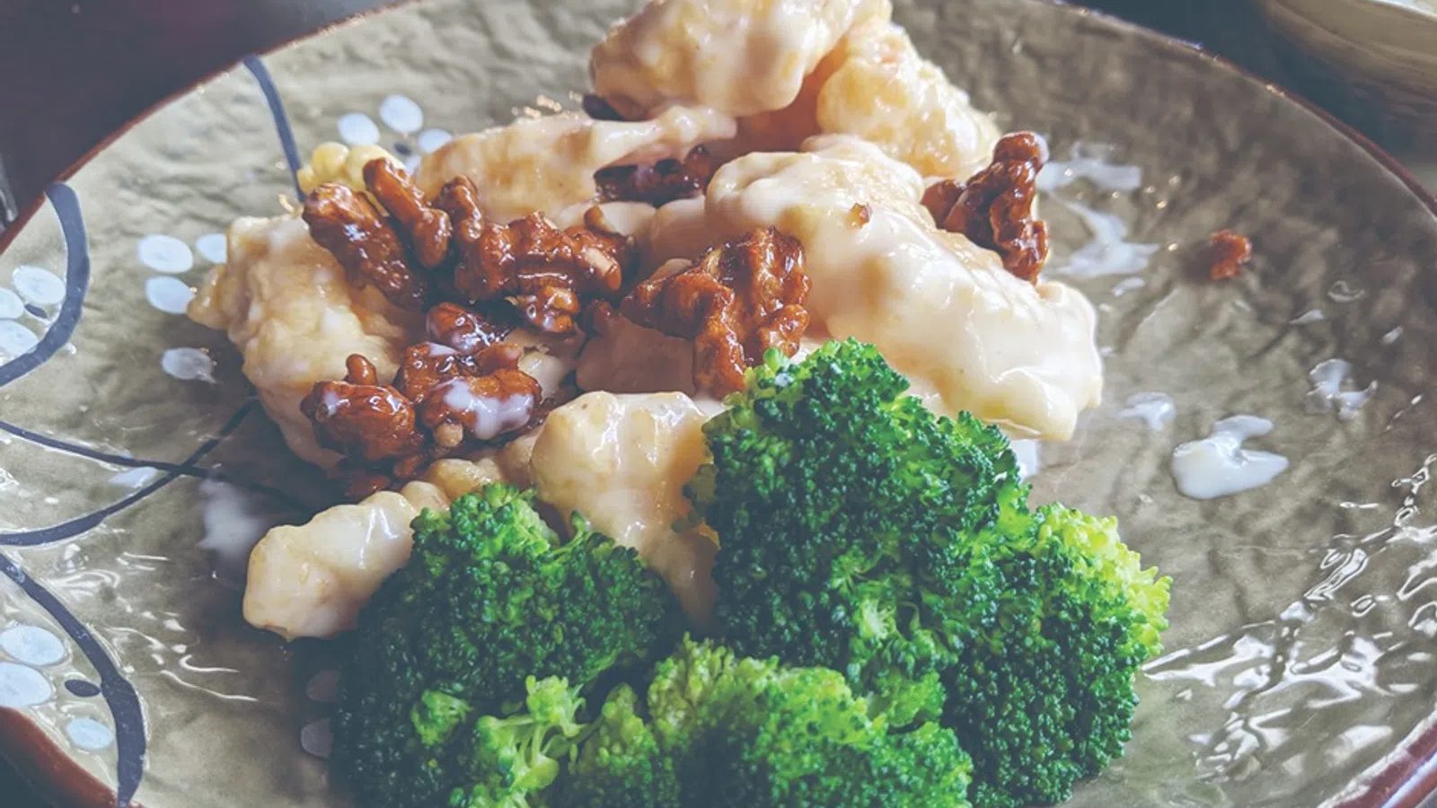 a plate of food