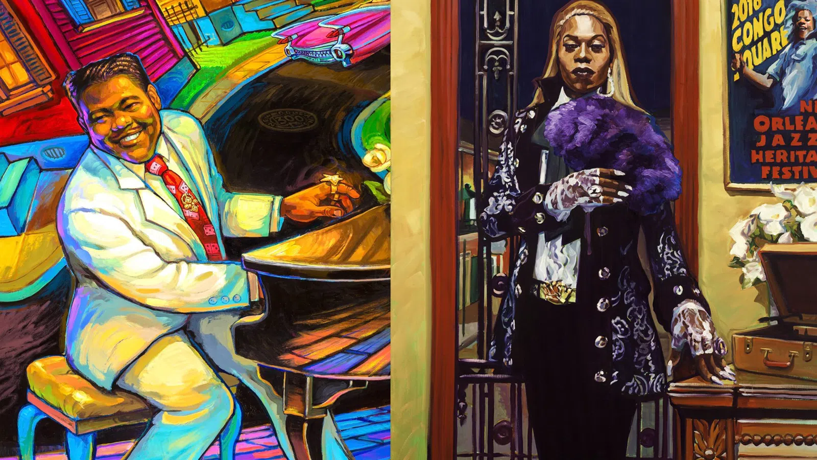 2018 Jazz Fest Posters Feature Fats Domino, Big Freedia